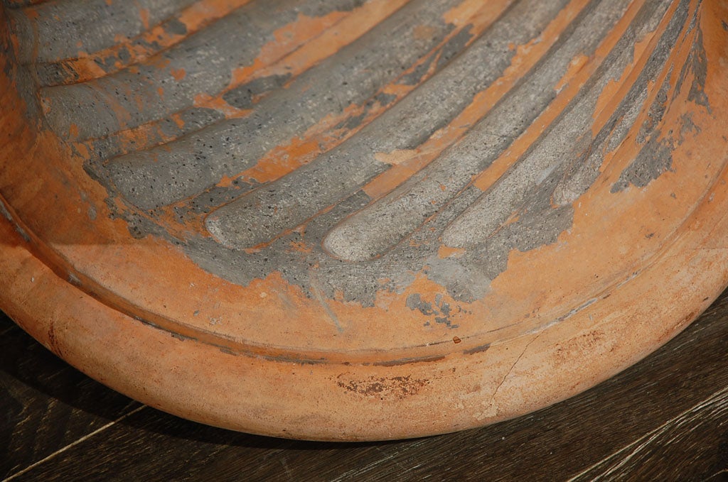 A Danish Terra Cotta Stove, Circa 1800 3