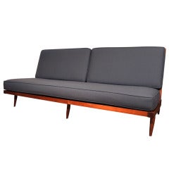 George Nakashima Solid Walnut Sofa With Slatted Back