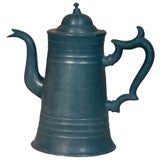 American Pewter Coffee Pot, New York, Circa 1840