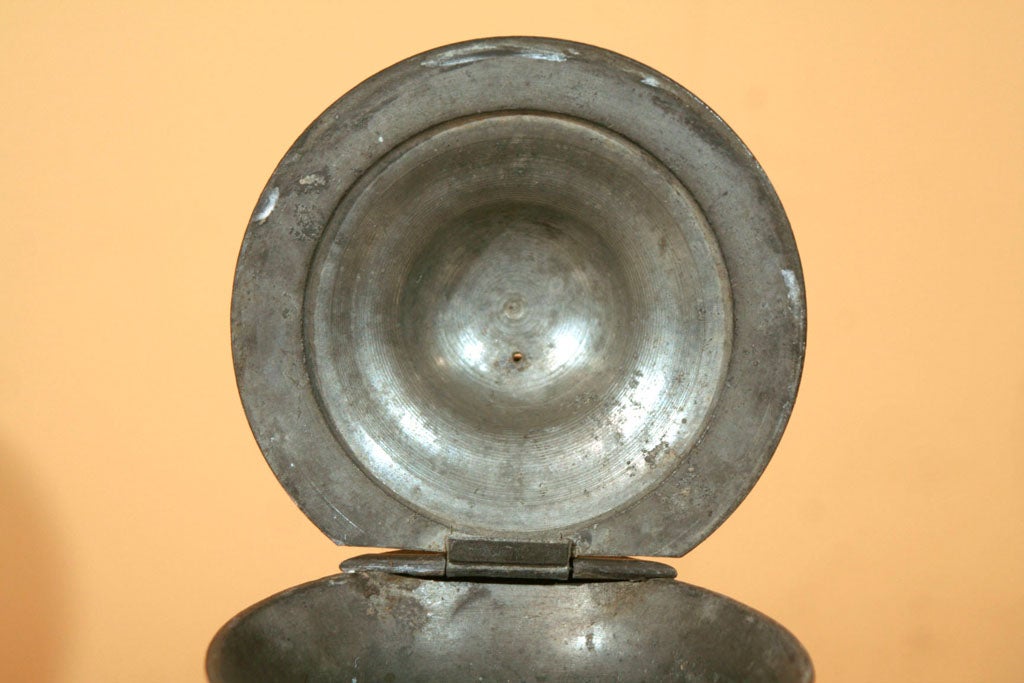 American Pewter Teapot, New York, Circa 1840 5
