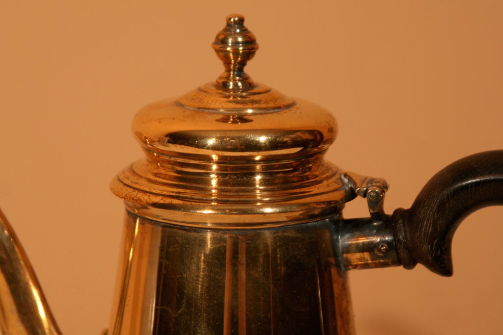 American Vermeil Coffee Pot, Circa 1920