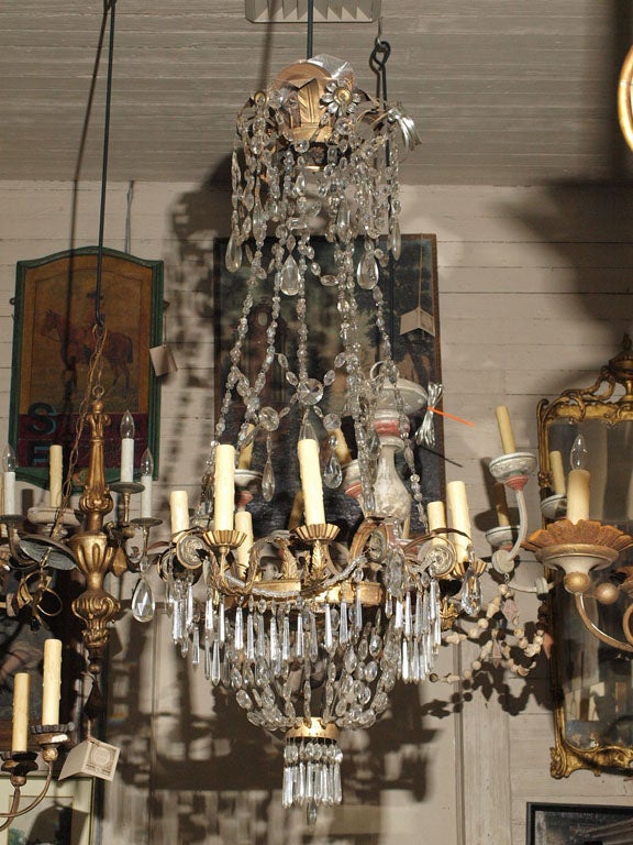Italian Crystal Chandelier