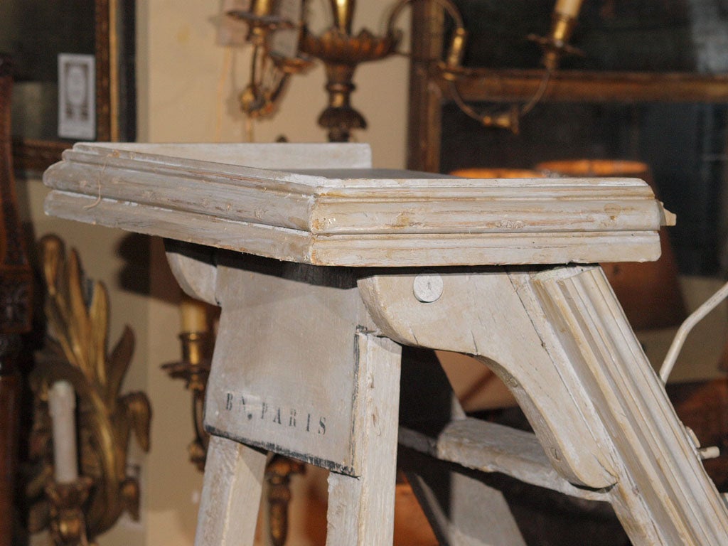 19th Century French Wood Ladder For Sale