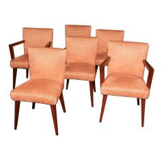 Set of Six  Dining Chairs