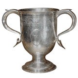 18th Century Diminutive George III Sterling Silver Loving Cup