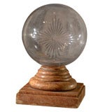Glass Globe on Stand