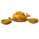 Tureen and Plate Set