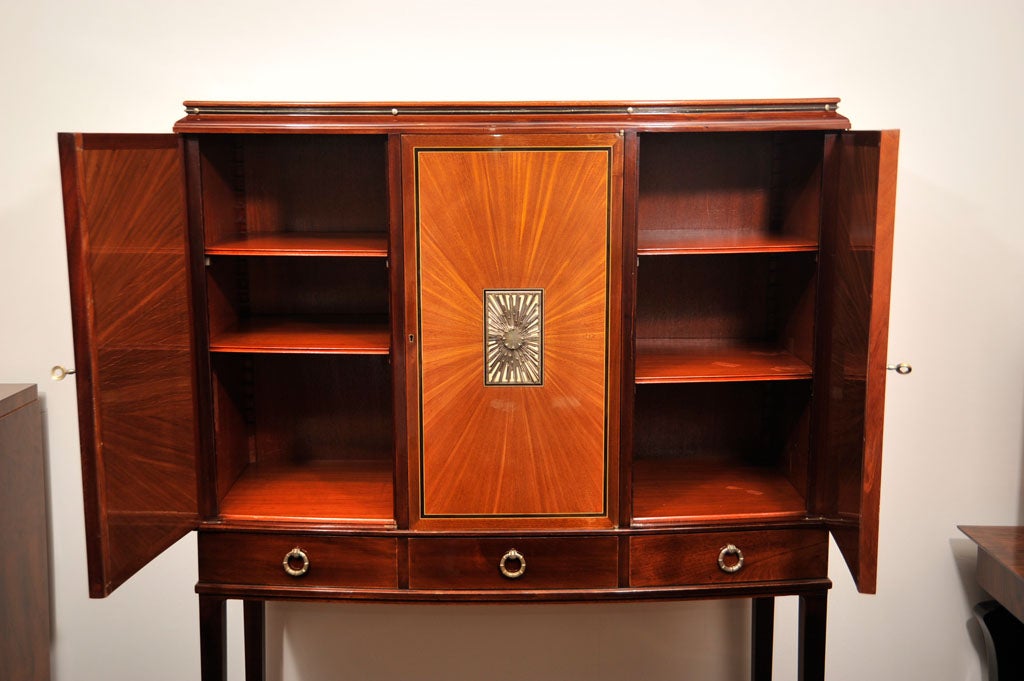 Art Deco Cabinet in the Manner of Alban Chambon For Sale 1