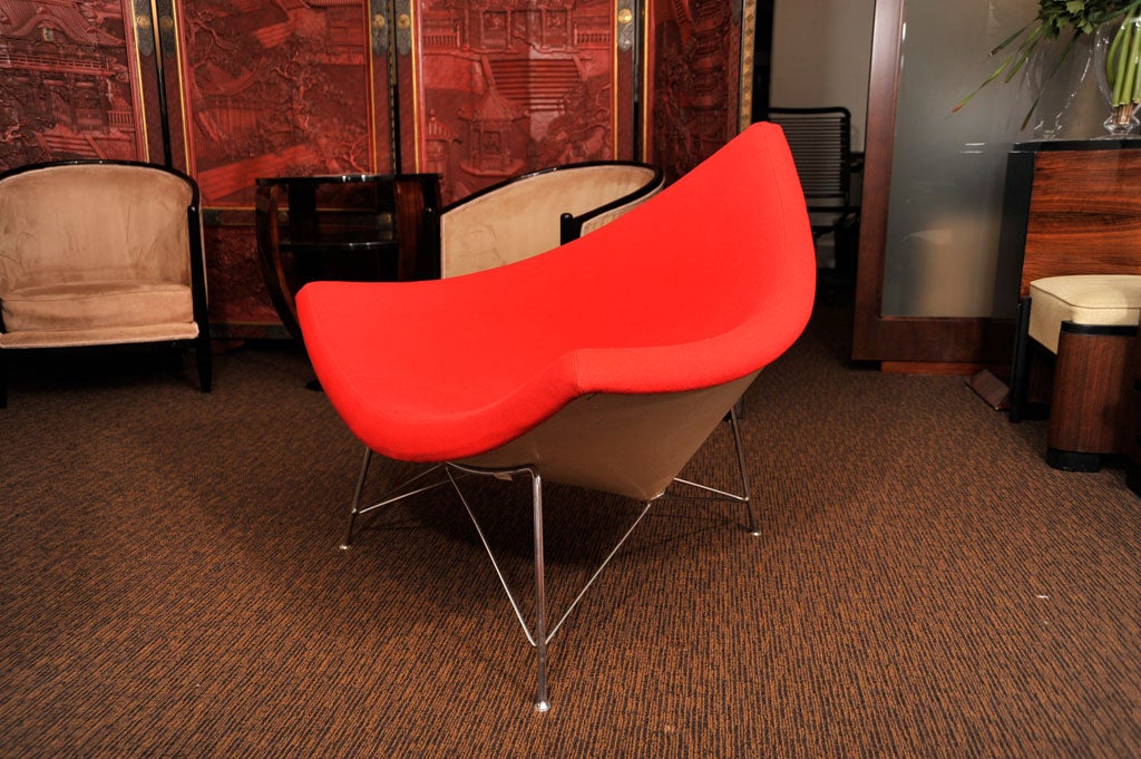 George Nelson Chair and Ottoman for Herman Miller 1