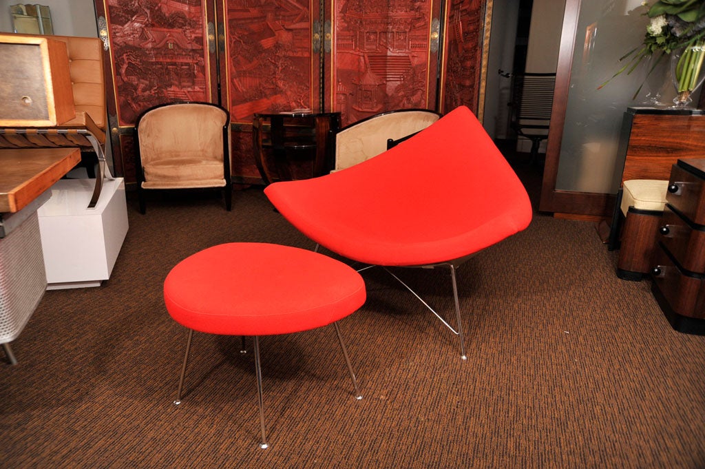George Nelson Chair and Ottoman for Herman Miller 5