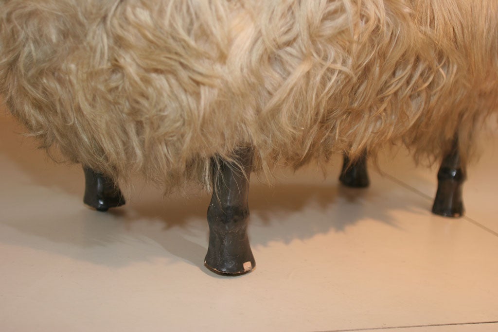 Ceramic Sheep in the Style of LaLanne