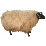 Vintage Sheep in the Style of LaLanne