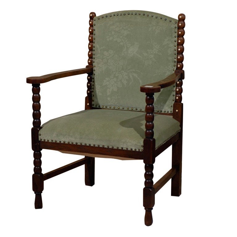 English Bobbin Chair For Sale