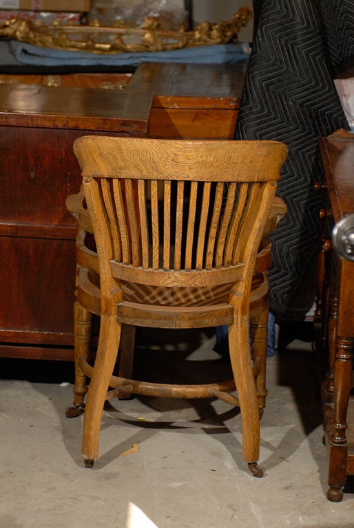 English Library Chair For Sale 1