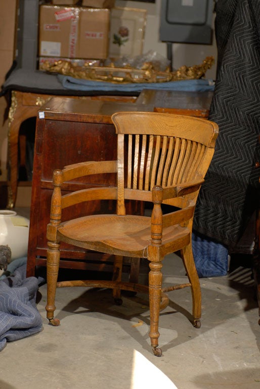 English Library Chair For Sale 5