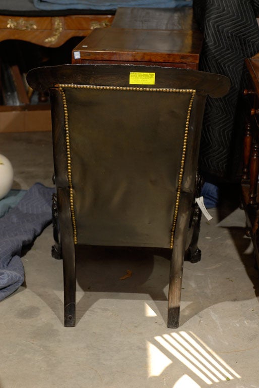 English Regency Library Chair For Sale 3