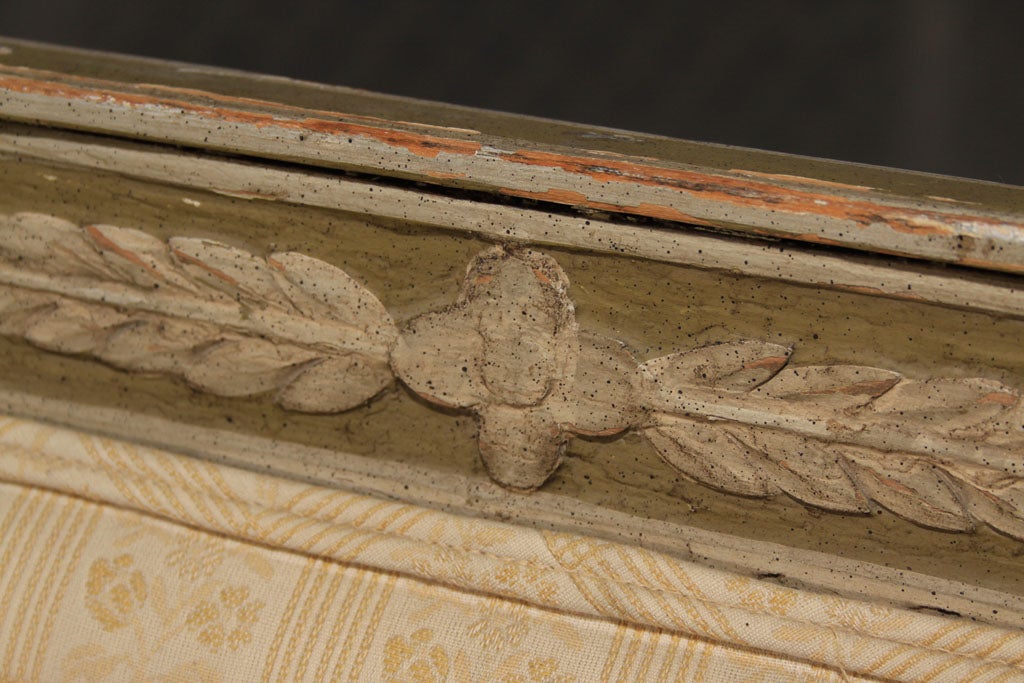 Painted French Empire Arm Chair