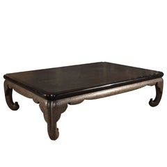 Japanese Meiji Lacquer and Mother-of-Pearl inlaid Coffee Table