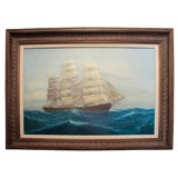 Ship Portrait. Oil on Canvas.