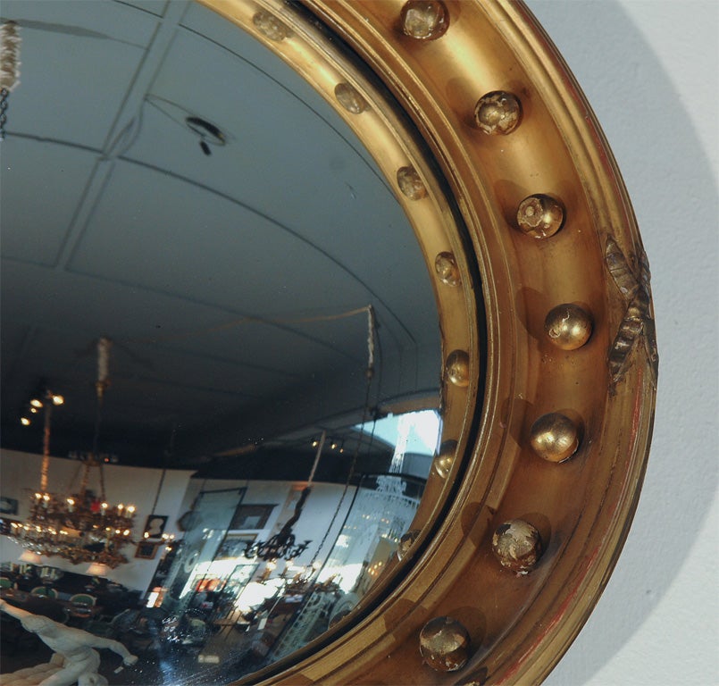 English George III  Bull's-Eye Mirror