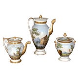 Old Paris Three-Piece Coffee Service Old Paris Three-Piece Coffee Service