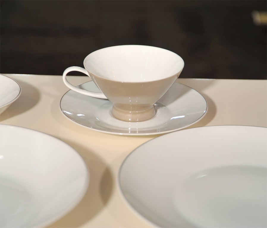 Modernist Set of Rosenthal China designed by Raymond Loewy 3