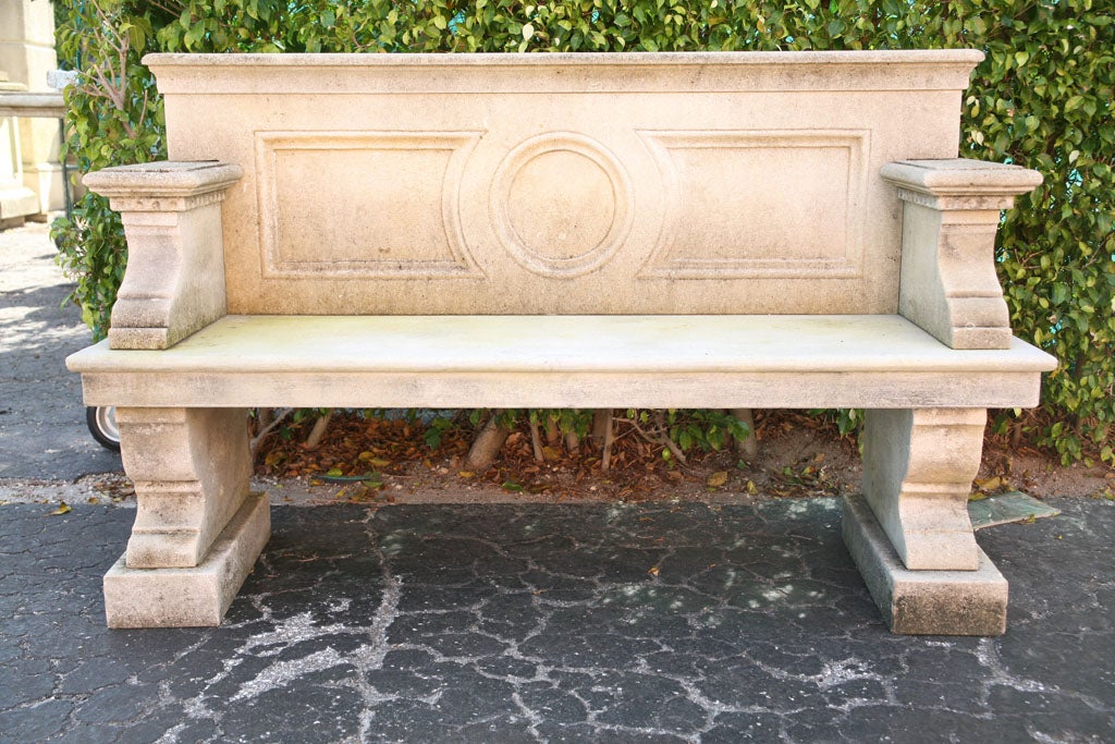 20th Century Pair of Neo - Classical style Benches For Sale