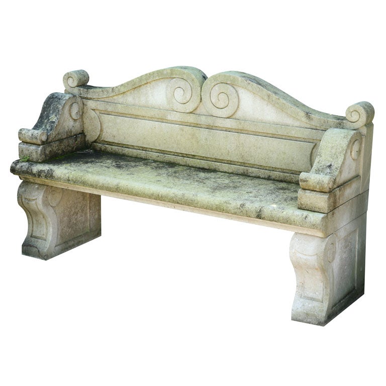 Pair of Empire Style benches For Sale