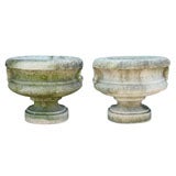 Pair of Oval Urns