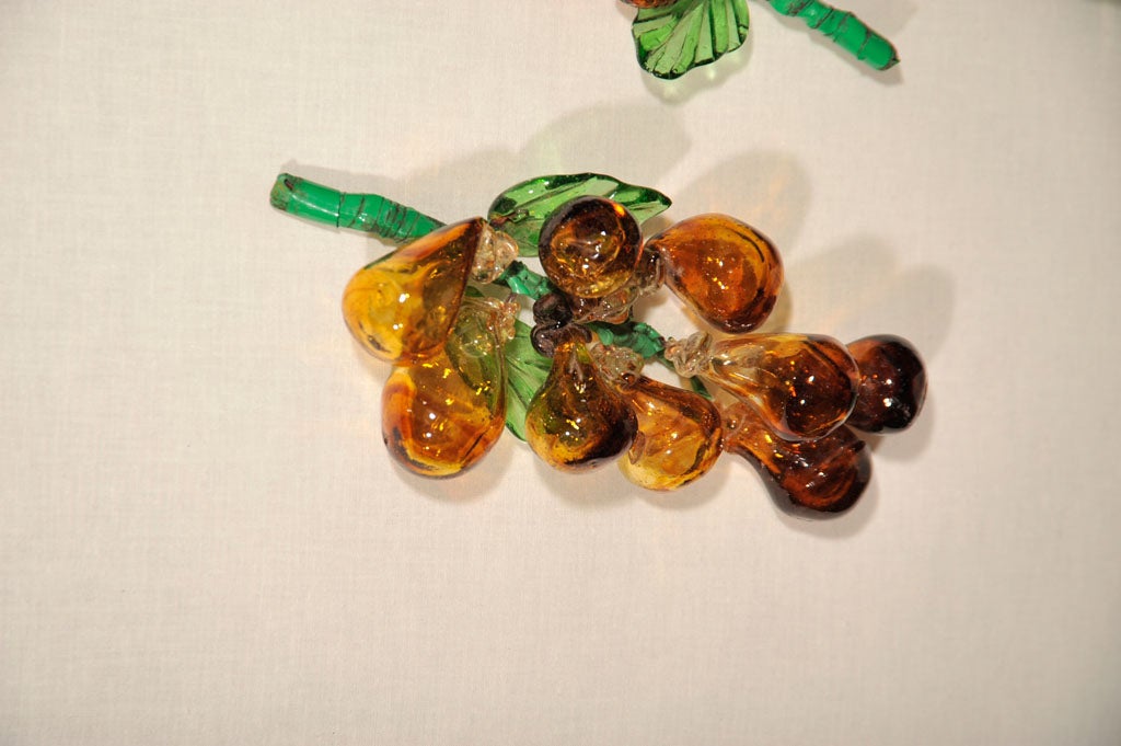 Decorative Glass Grapes at 1stDibs glass grapes from the 70s, glass