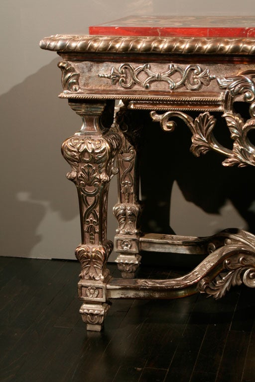 Indian Baroque Style Table For Sale