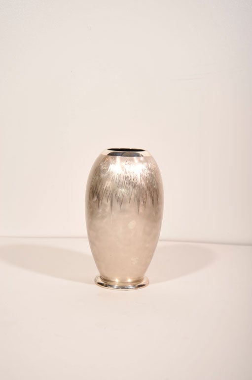 Silverplate Ikora Vase by WMF 2