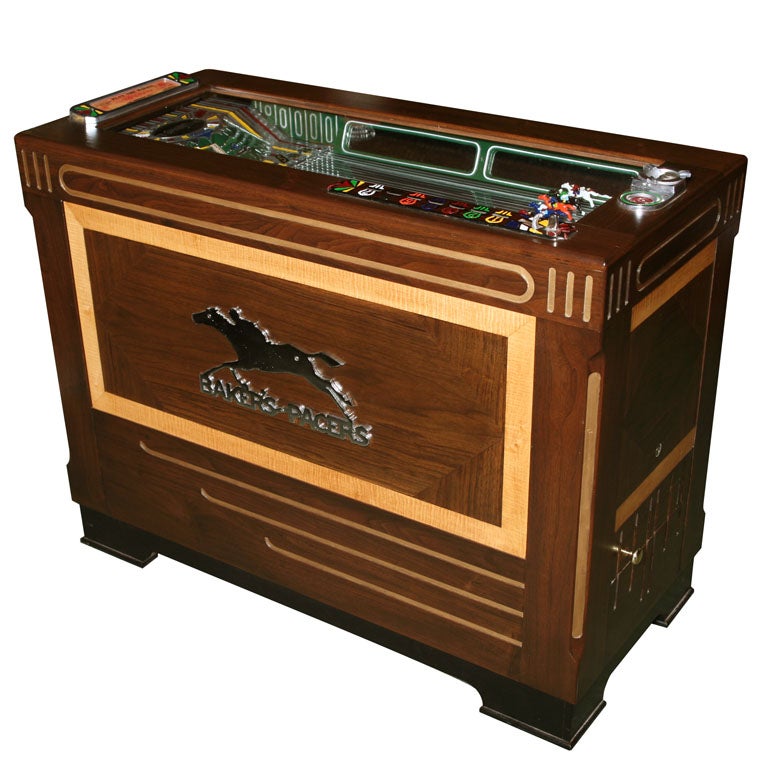 A Bakers Pacers Horse Race slot machine For Sale at 1stDibs horse