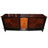 "Tricoire Freres" Opulent French Art Deco Buffet/ Sideboard, sig