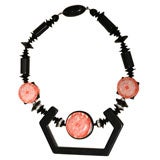 ITALIAN  RUNWAY NECKLACE