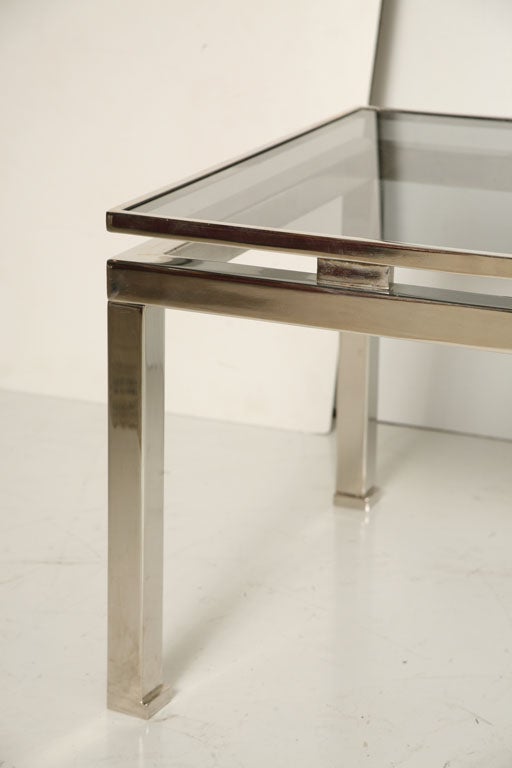 Paar Maison Jansen Couchtisch oder Beistellsofa (Moderne der Mitte des Jahrhunderts) im Angebot