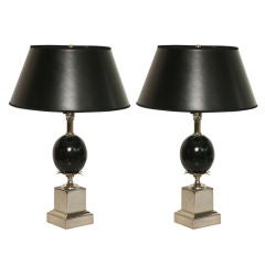 Maison Charles Pair of Table Lamps