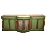 Vintage Neoclassical Egyptian Style Sideboard