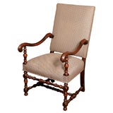 Louis XIII Style Arm Chair