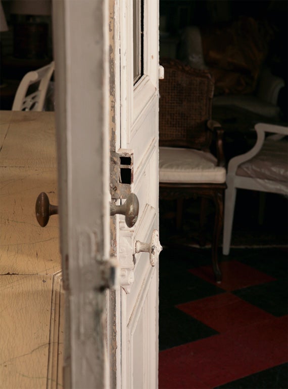 Paar Türen im Louis-XVI.-Stil im Angebot 1