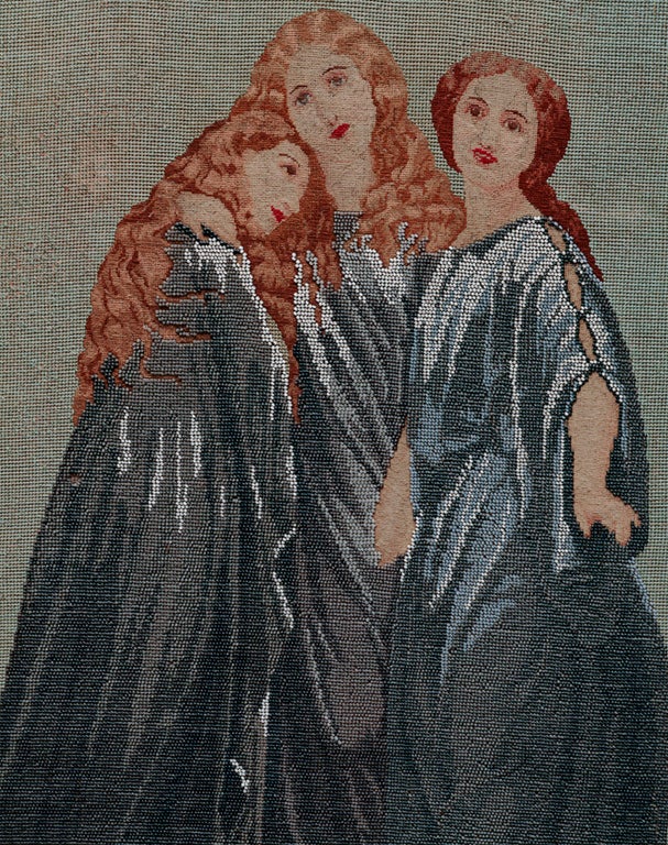 Extraordinary Beaded, Petit-Point and Needlepoint Portraits