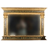 Neoclassical Overmantle Mirror