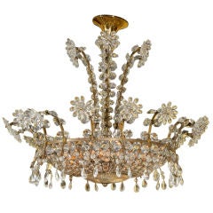 Bronze 
Crystal Chandelier