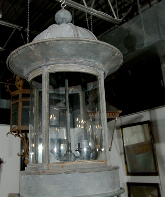 Zinc Dome Lantern