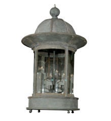 Antique Zinc Dome Lantern