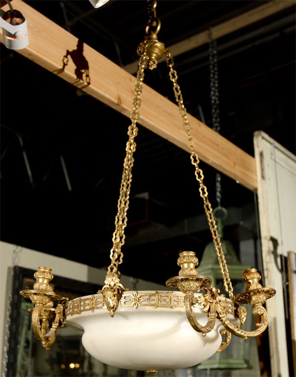 Alabaster  Ceiling Light