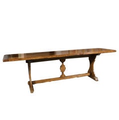 Antique Oak Refectory Table