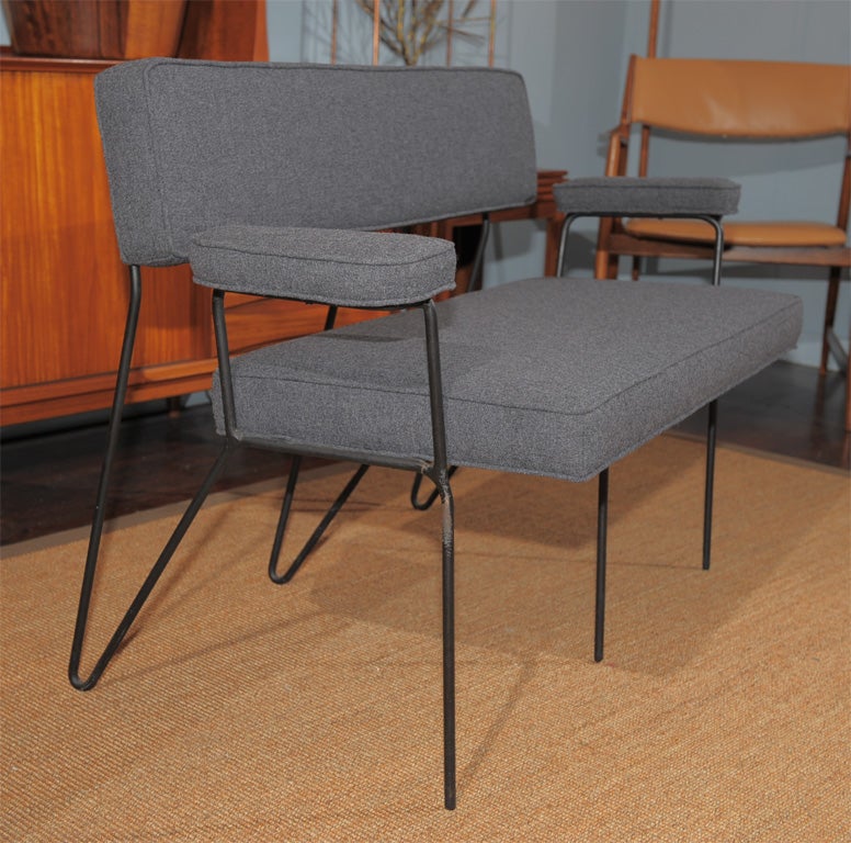 Steel Dorothy Schindele Settee