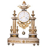 A Louis XVI Mantel Clock By Gaspard Cachard. French, C.1790