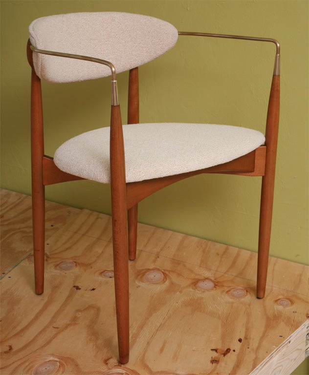 Mid-20th Century Sophisticated Ib Kofod Larsen Arm Chairs